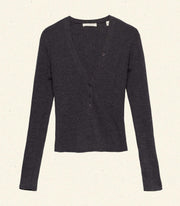 ALBANIE TOP -- CHARCOAL GREY