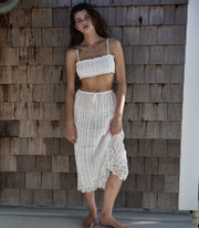 ALBINA SKIRT -- SALT