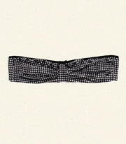 AZELINE BIKINI TOP -- LA MADDALENA GINGHAM