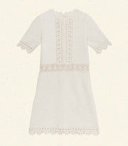 BATHILDE DRESS -- PEARL