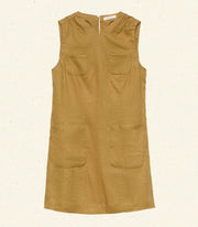 BENNETTE DRESS -- GOLDEN OLIVE
