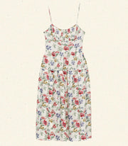 BENOIT DRESS -- IVORY WILD ROSE
