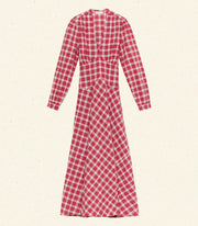 CHARLESTON DRESS -- ALSACE PLAID