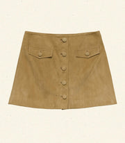 COURTNEY SKIRT -- LIGHT CAMEL