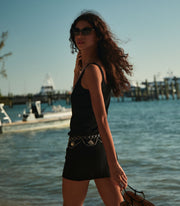 CYNTHIA DRESS -- BLACK