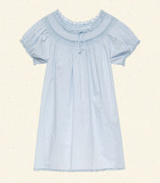 DAPHNE DRESS -- CLOUDLESS SKY