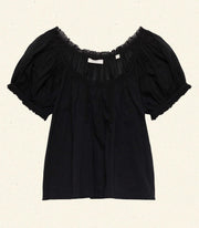 FREDERICA TOP -- BLACK