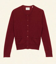 FREYA CARDIGAN -- MALBEC