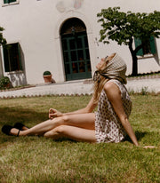 LEONORE DRESS -- PROVENCAL PAISLEY