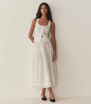 SEBASTIANE SKIRT -- POWDER