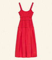 MARIANNE DRESS -- CARMINE