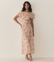 NEVARA DRESS -- FLEURS DE PROVENCE
