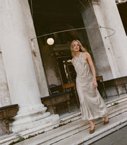 NOEMIE DRESS -- FRANCOISE FOULARD