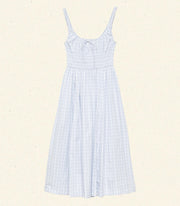QUILLA DRESS -- MARJORIE GINGHAM