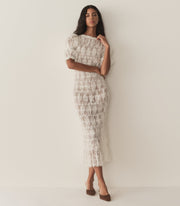 RAQUELLA DRESS -- SALT LACE