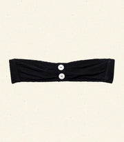RIVA BIKINI TOP -- NERO