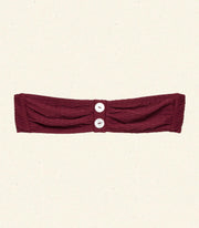 RIVA BIKINI TOP -- DEEP SUMAC