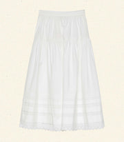 SEBASTIANE SKIRT -- POWDER