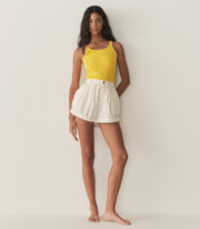 SEINE CASHMERE TANK -- CITRUS