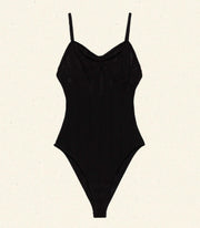 SIGRID BODYSUIT -- BLACK