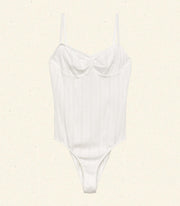 SIGRID BODYSUIT -- SALT