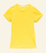 VIVI CASHMERE TEE -- CITRUS