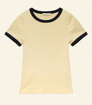 VIVI RINGER TEE -- WILD HONEYSUCKLE